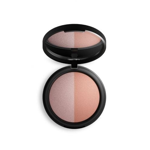 Inika Organic Baked Mineral Blush Duo - Pink Tickle