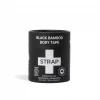 Patch strap black bamboo body tape