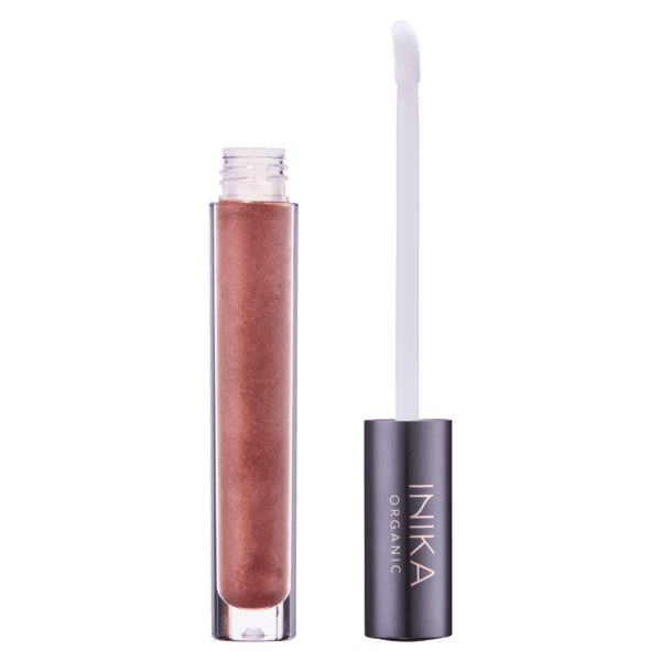 Lip-Gloss-Cinnamon-front-lid-off-by-Inika-Organic