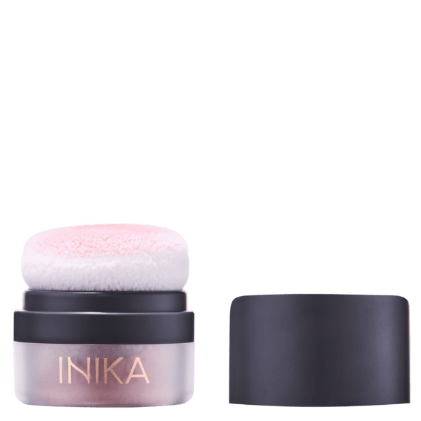 Mineral-Blush-Puff-Pot-Rosy-front-lid-off-by-Inika-Organic